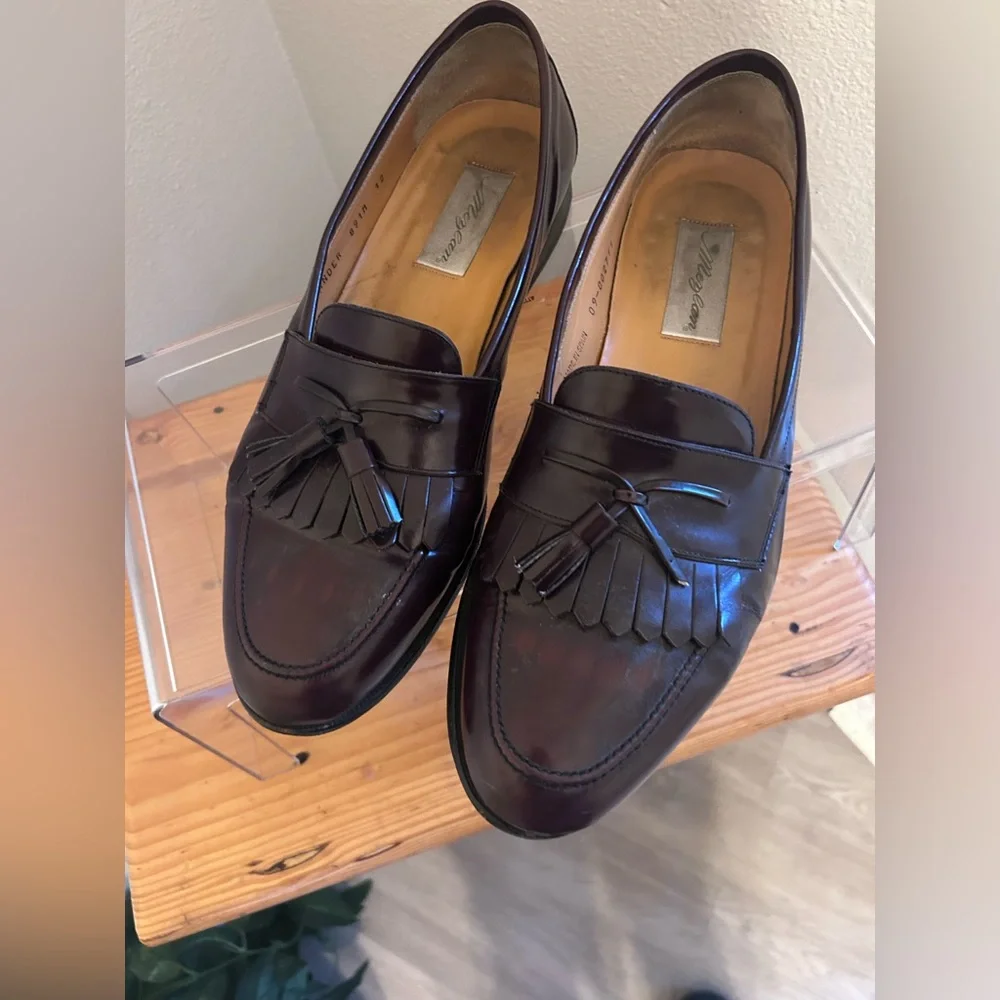 Mezlan polished leather